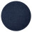 Matta SOFTY circle plain, one colour mörkblå cirkel 120 cm 3