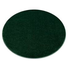 Carpet SOFTY circle plain, one colour forest green circle 150 cm