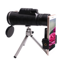 monocolo telescopio 40x60 con zoom, visione notturna, fotocamera, treppiede