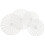 4 pezzi barattoli sottaceti con piastre 22 e 17 cm in 1