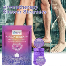 Shower Steamers Aromatherapy for Women Or Men, with Chamomile Rose Lavender Mint Watermelon Essential Oil, 7-Pack Shower Bombs Birthday Gif