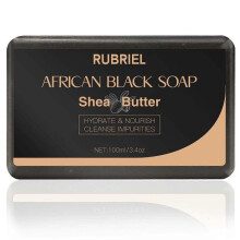 Black Soap for Cleansing Moisturizing Exfoliating Soap for Body Cleaning Hand Made Soap 100g