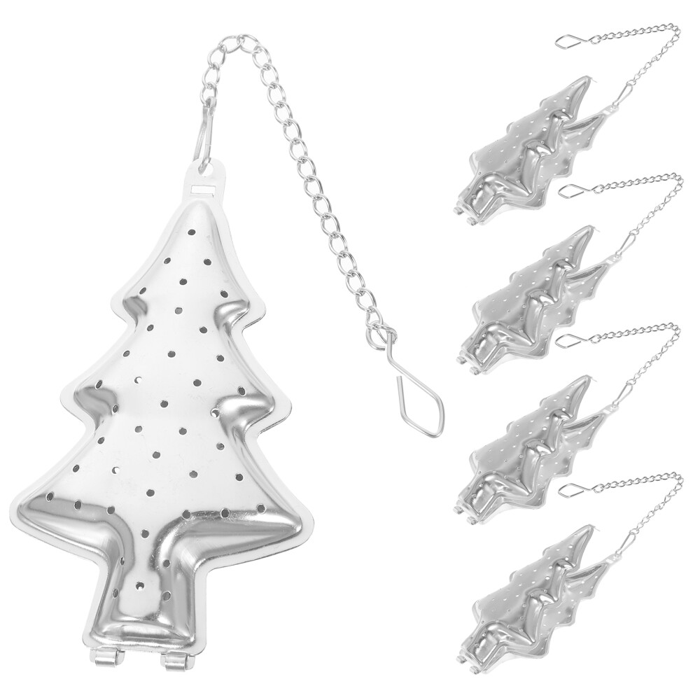 6 Szt. Cedzki Do Herbaty Stali Nierdzewnej-image