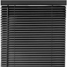 (Black, 210cm x 213cm) Funky Gadgets PVC Custom Made To Measure Venetian Blind Blinds Easy Fit Curtains Trimmable Fittings Windows Treatment Shutters Twist Open Cl
