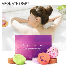Stress Relief Aromatherapy Bathing Tablets 6-piece Dry Flower Bathing Gift