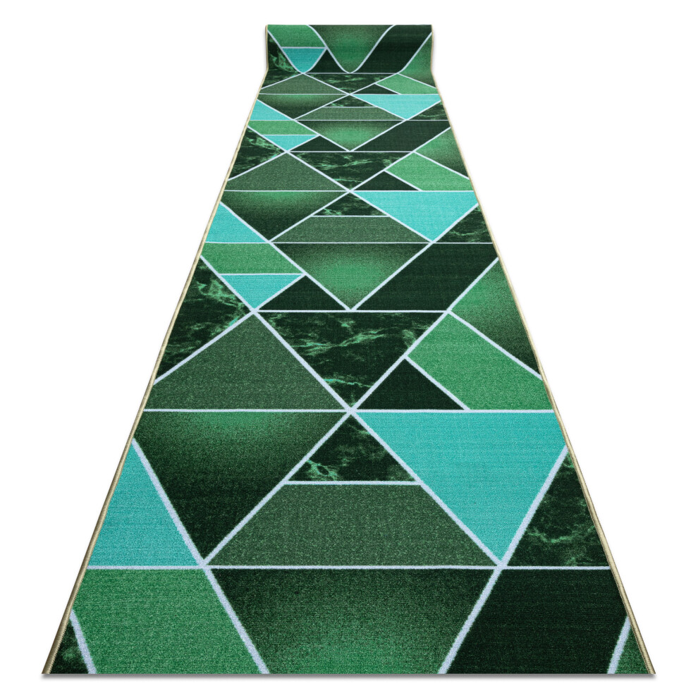 Runner, Anti-Slip Triangles, Gum Green 110Cm 110X240 Cm 5904145761459