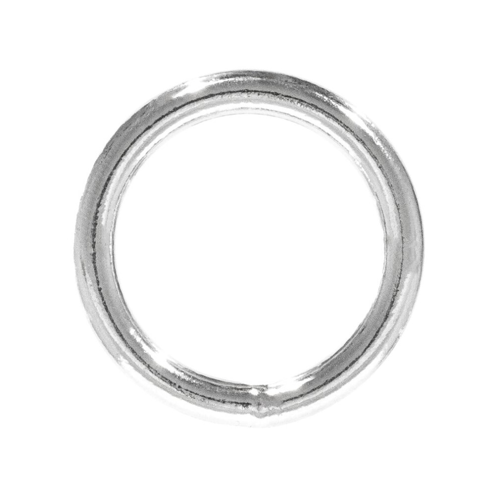 Welded Steel O-Ring 3/4 In, 1 In, 1-1/4 In, 1-1/2 In, 2 In - Multi-Pack Sizes For Webbing Strapping Binding 9393856932313