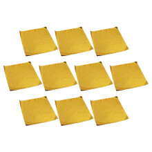 100 Sztuk Kwadratowych Aluminiowych Obejm Do Cukierków Czekoladowych