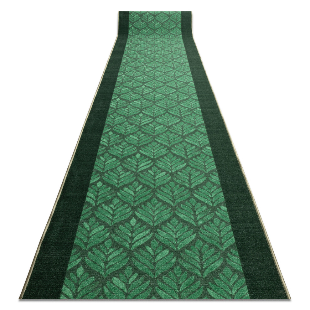 Runner, Anti-Slip Leaves, Gum Green 67Cm 67X570 Cm 5904145765747