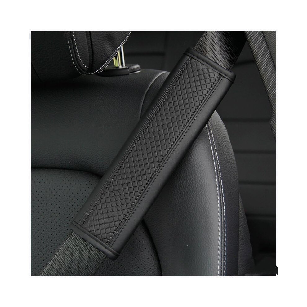 Seat Belt Car Harness Pads Pu Leather Breathable Shoulder Cover Auto Interior Accessory Color A 9016109048479