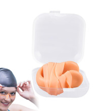 Surfing Nose Plug Protector Silicone Swim Nose Plug Waterproof With Adjustable Elastic Strap For Freestyle Backstroke
