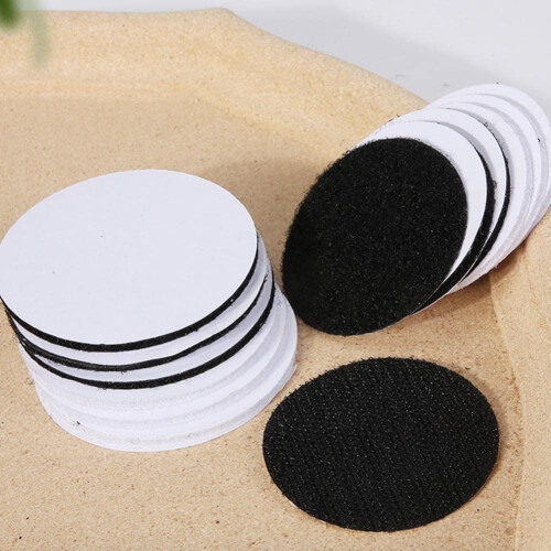 Hook and Loop Tape 10 Pcs Heavy-Duty Adhesive Strips, Double-Sided Hook and Loop, For Home Pads 1