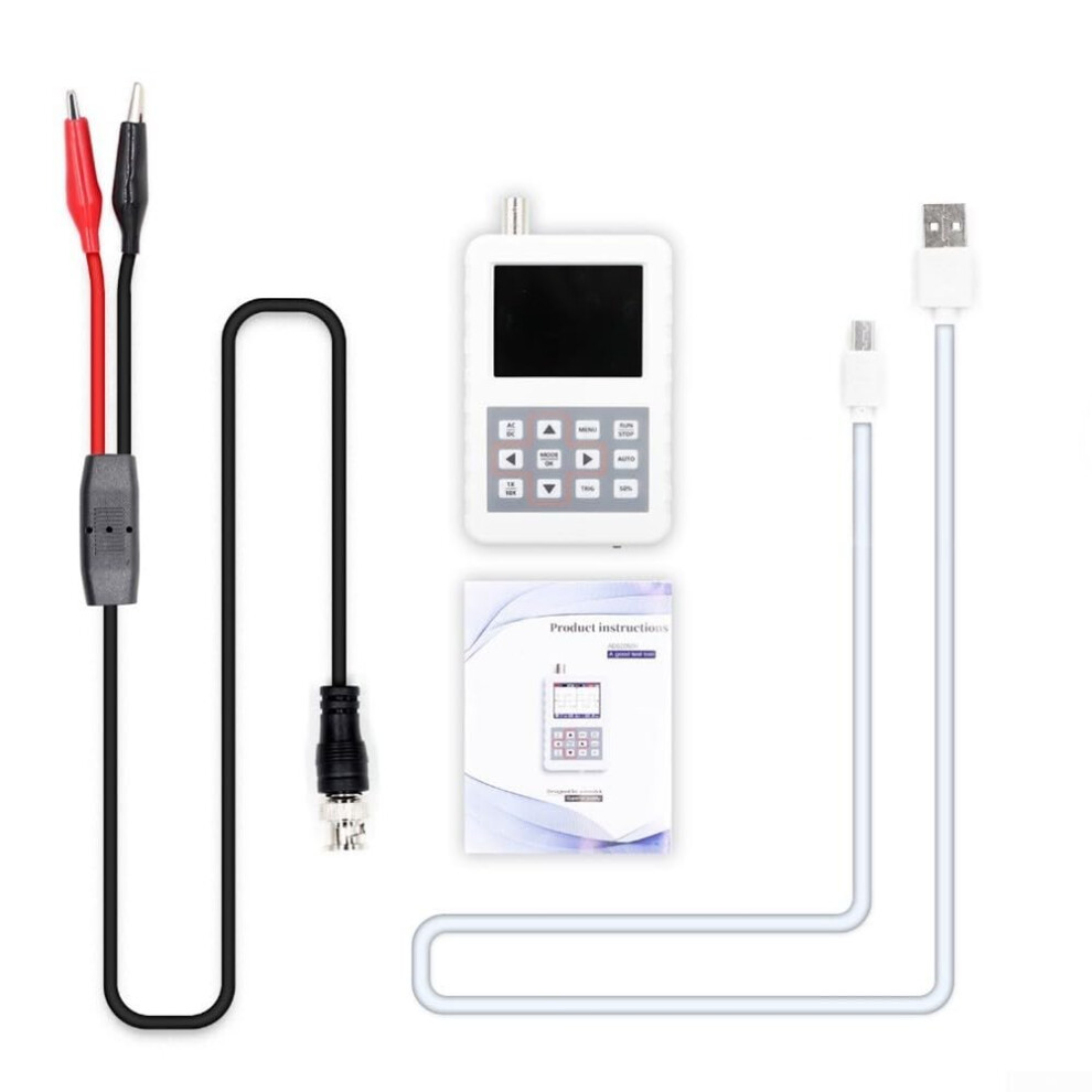Dso Pro Handheld Digital Oscilloscope With Usb Connection 5 Mhz Bandwidth 20 Ms/S Real Time Sampling 2.4 Inch Screen 9354506898984