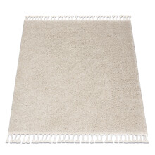 Carpet BERBER square 9000 cream Fringe Berber Moroccan shaggy 160x160 cm