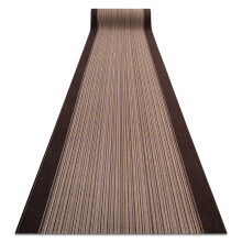 Runner anti-slip CARNABY brown 80cm 80x790 cm