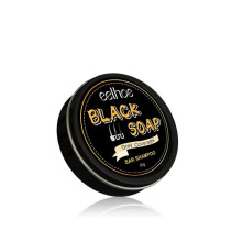 Men's Bar Shampoo: Black Hair Covering, Compressed Soap.