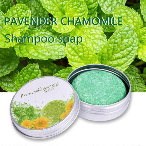 60g chamomile shampoo soap, refreshing and clean hair 1