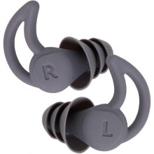 Reusable Noise Cancelling Earplugs for Sleeping, Traveling, Working and Reading 1 Pair Soft Silicone Reusable (Gray)