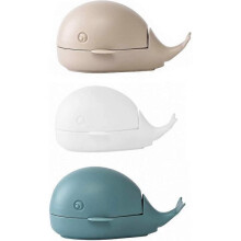 Silicone Washing Brush 3Pcs Creative Little Whale Washing Brush,Fingernail Scrub Brush