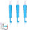 3-Piece Needle Threader, Sewing Machine Needle Inserter, Quick Sewing Machine Threader Tool, (Blue) 5
