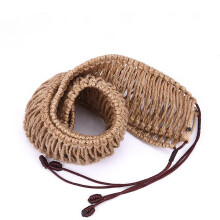 Steel Tongue Drum Rope 12-Inch Wrapped Braided Rattan Rope For Hand-Pan Drum Handwoven Handmade Hand-Stretched