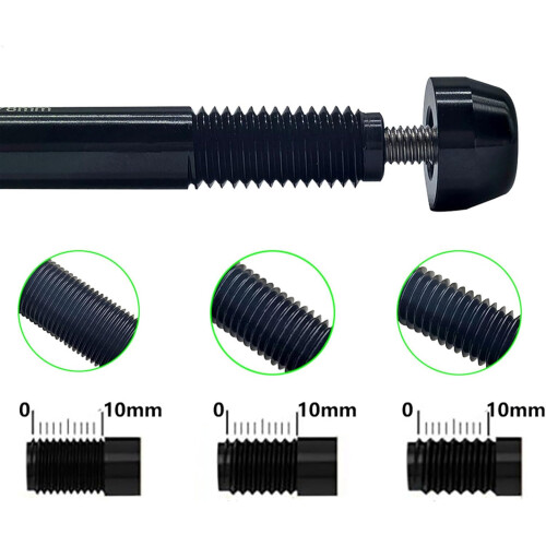Trainer Skewer For Bicycle M12xP1.0 Replacement Axle Easy Installation Multifunctional Riding Accessory 2