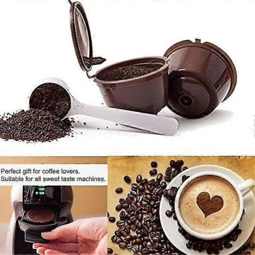 5-Pack Reusable Coffee Capsules with Mesh Filter Cup for Dolce Gusto Machine Refill Capsule Box 1