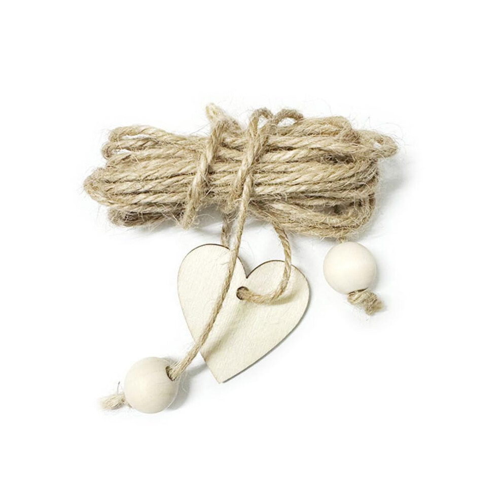 Natural Jute Rope Cord 3 Meters Each 12-Piece Pack For Crafting And Gardening Twine 9354506901455