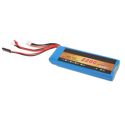 2S 7.4V 2200mAh 8C LiPo Battery for Transmitter Remote Control