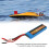 2S 7.4V 2200mAh 8C LiPo Battery for Transmitter Remote Control 3