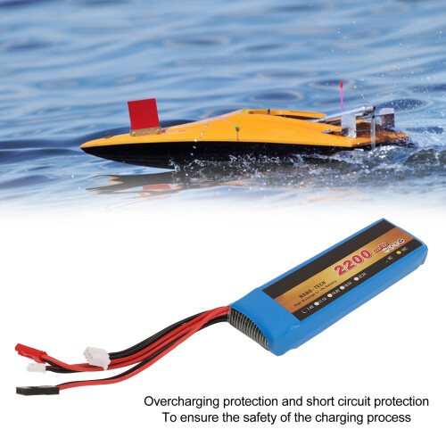 2S 7.4V 2200mAh 8C LiPo Battery for Transmitter Remote Control 2