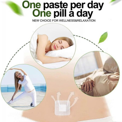 Moxibustion Belly Button Patch - Natural Herbal Abdomen Waist Path 2