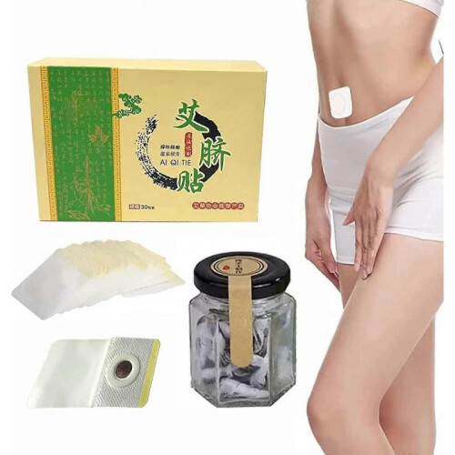 Moxibustion Belly Button Patch - Natural Herbal Abdomen Waist Path