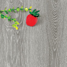 12Pcs Grey Wood Grain Floor Tiles Self Adhesive Vinyl Flooring