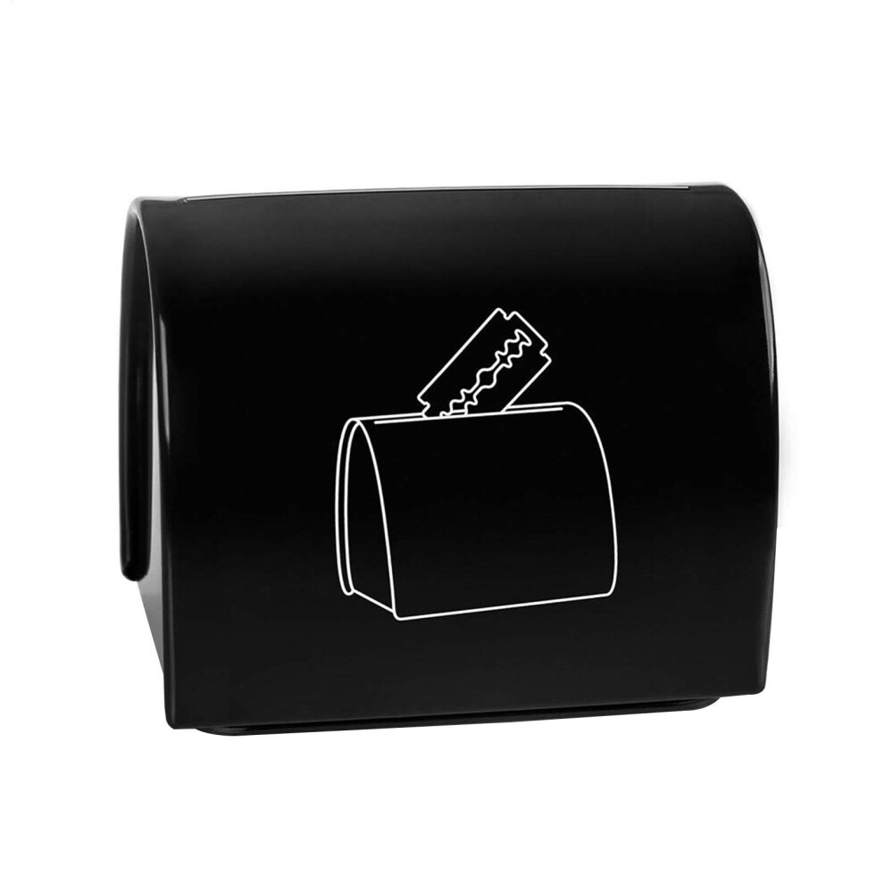Safety Razors for Feather Blades Safe Disposal Case Tin Box For Feather Blades Shaving Razors