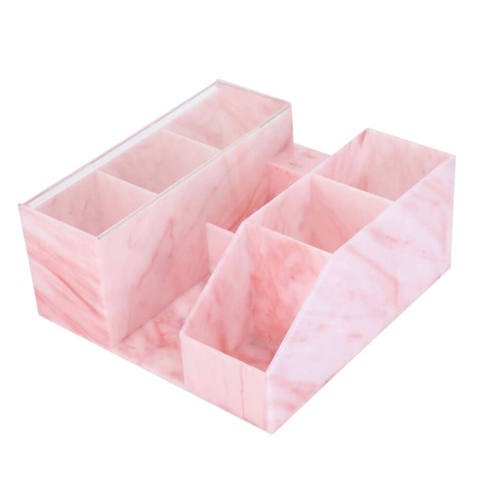 Beauty Eyelashes Brush Storage Box Clear Plastic Cosmetic Organizer For Eyelash Grafting Tools, Home Use