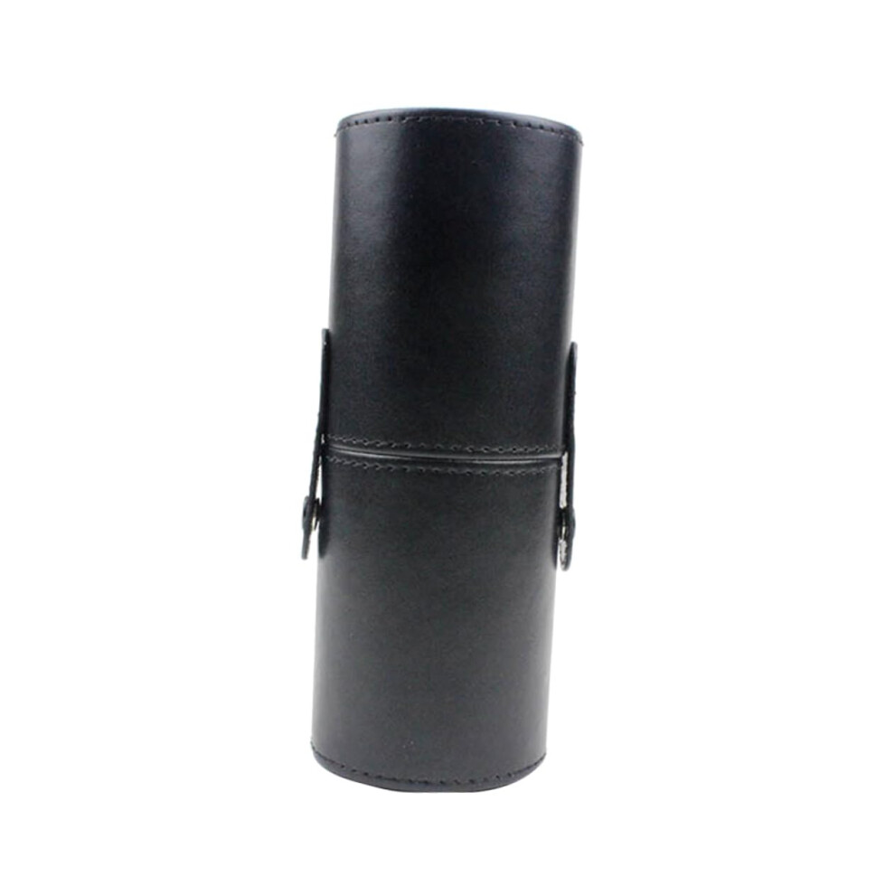 Makeup Brush Storage Bucket PU Material Large Capacity Travel And Home Use Makeup Organizer Holder