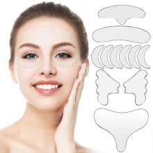 11pcs Facial Anti Patch, Anti Facial, Anti Pad, Reusable Remover Patch, Reducing And Smoothing Around Fore