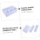 8Pcs Plastic Drawer Storage Boxes Small Desktop Organizer White Home Office Multi Functional Compartments 4