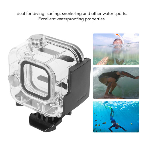 Action Cam 196ft Waterproof Shell for 11 Black Mini - Avoid Water Leakage 2