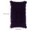 cuscino gonfiabile in flock super spesso portatile scuro 2