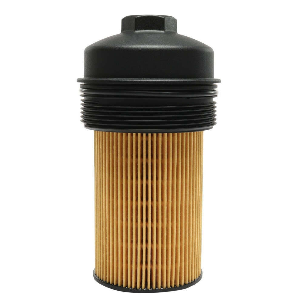 Oil Filter Cap And Fl2016 Oil Filter For 2003-2007 6.0L Powerstroke 2008-2010 6.4L F-350 F-450 F-550 Excursion 2003-2005 9354506902995