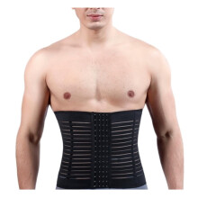 Lumbar Support Belt Back Brace Adjustable 3XL Black Slimming Body Shaper Running Waist Support
