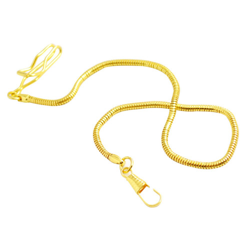 2 peças corrente para relógio de cobre, cobra, 2