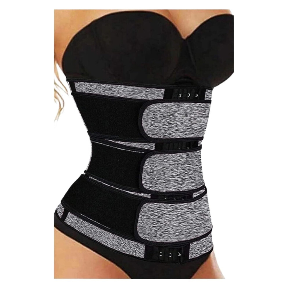 Lumbar Support Belt Back Brace, Waist Trainer, Shaperwear, Tummy Control, Slimming Fat Burning, Sizes G And 3XL