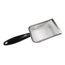 Stainless Steel Reptile Sand Substrate Scoop Mesh Sifter Shovel For Sand Bedding Litter Cleaner Scooper