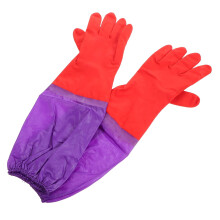 Elbow Aquarium Gloves Water-Resistant Full-Arm Protection For Coral Handling And Fish Tank Care With Elastic Cuff
