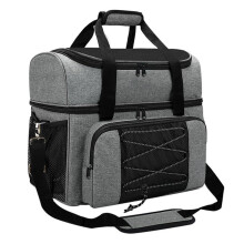 Bowling Tote Bag Holder With Padded Compartments And Extra Space For One Pair Of Bowling Shoes Easy To Use