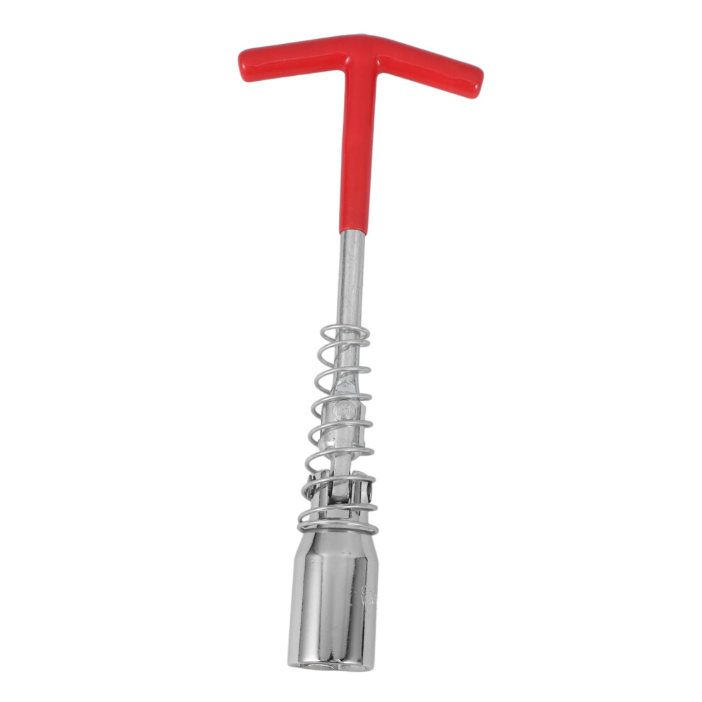 Spark Plug Socket Wrench With Rubber Grip, Durable Build, Spark Plug Remover And Installer For Multiple Car Models Red 9016109053558