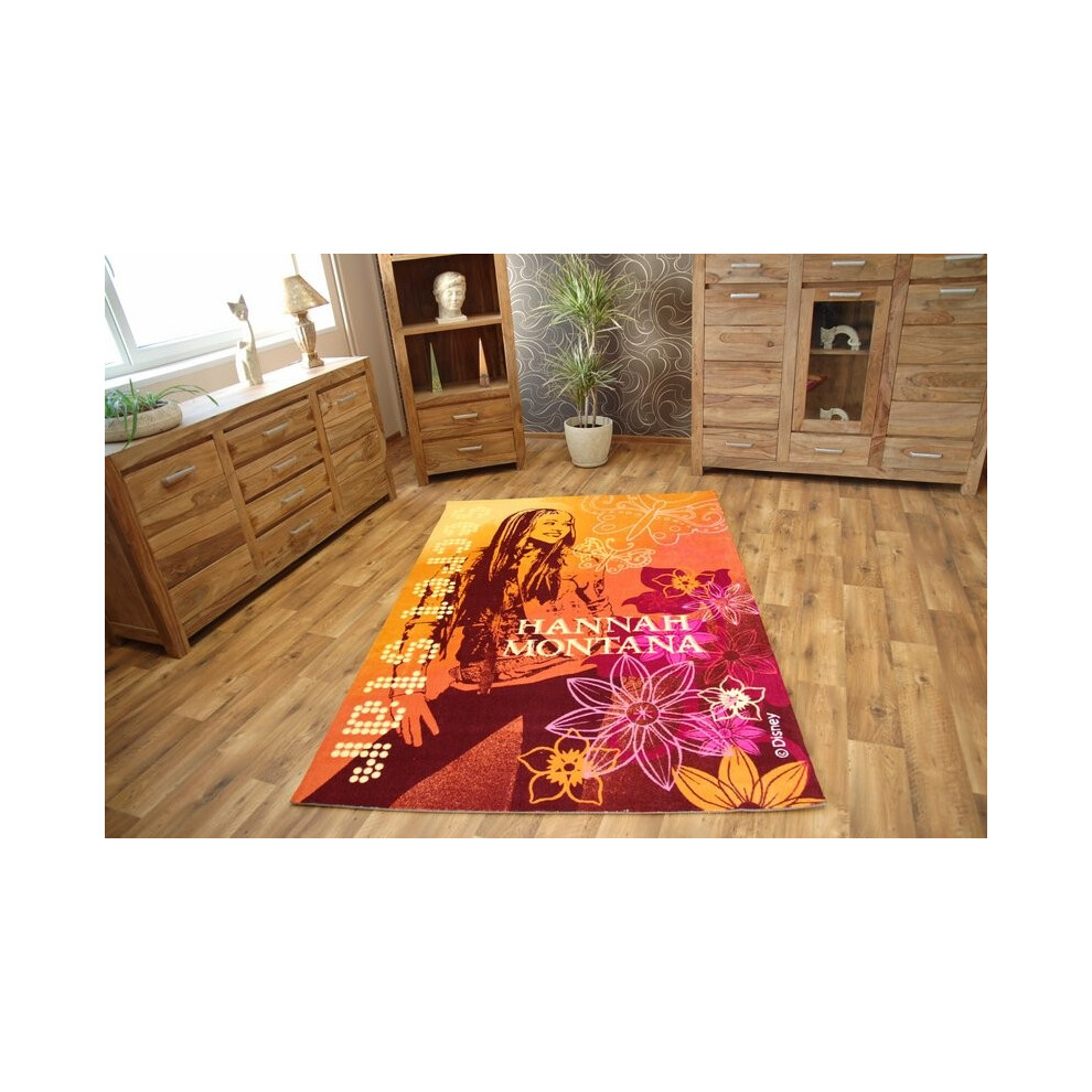 Children Carpet Disney Akryl Hannah Montana 222 100X150 Cm Multicoloured Rugsx